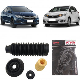 Kit Amortecedor Dianteiro Kayaba Honda Fit City 2009/2021 SM3014