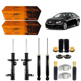 4 Amortecedores Cofap + Kits Gm Cruze 2011/2016