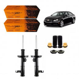 2 Amortecedores Dianteiros Cofap + Kits Gm Cruze 2011/2016