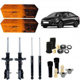 4 Amortecedores Cofap + Kits Sampel Gm Cruze 2017/