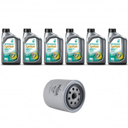 Kit Troca Óleo Syntium 10w40 Vw Passat 2.8 30V 1996/1999