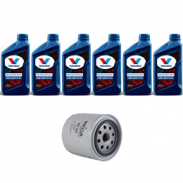 Kit Troca Óleo Valvoline 10w40 Vw Passat 2.8 30V 1996/1999