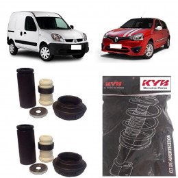 Kit Amortecedor Dianteiro Kayaba Clio 1999/2017 (Par)