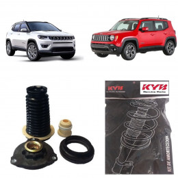 Kit Amortecedor Dianteiro Kayaba Jeep Compass Renegade 2016/ SM3043