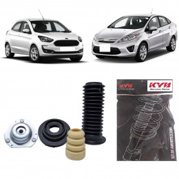 Kit Amortecedor Dianteiro Kayaba Ford New Fiesta 2012/2019 SM3039