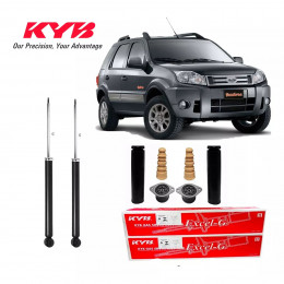 2 Amortecedores Traseiros Kayaba + Kits Ecosport 4x2 02/12