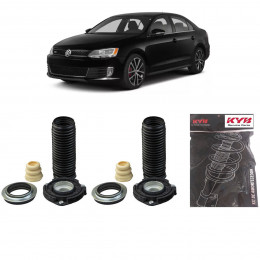 Kit Amortecedor Dianteiro Kayaba Jetta 55mm 2008/2017 (Par)
