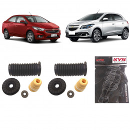 Kit Amortecedor Dianteiro Kayaba Gm Onix 2012/2017 (Par)