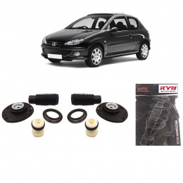 Kit Amortecedor Dianteiro Kayaba 206 1.4 1.6 1999/2011 (Par)