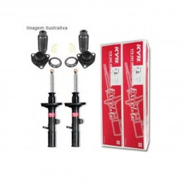 2 Amortecedores Dianteiros Kayaba + Kits Fiat Doblo 01/13