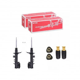 2 Amortecedores Dianteiros Kayaba + Kits Pathfinder 00/04