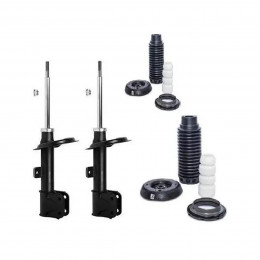2 Amortecedores Dianteiros Kayaba + Kits Citroen C4 07/12