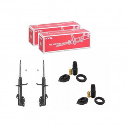 2 Amortecedores Dianteiros Kayaba + Kits Xtrail T31 08/14