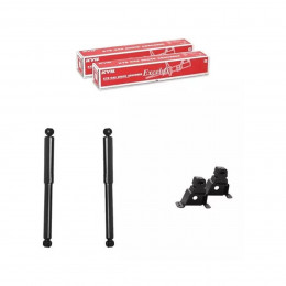 2 Amortecedores Traseiros Kayaba + Kits  Frontier 4x4 98/06