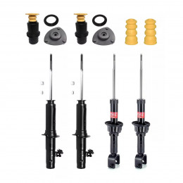 4 Amortecedores Kayaba + Kits Honda Civic 1992/1995