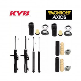 4 Amortecedores Kayaba + Kits Vw Fox 11/17