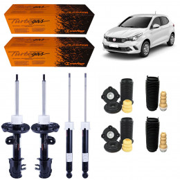 4 Amortecedores Cofap + Kits Sampel Fiat Argo 2017/