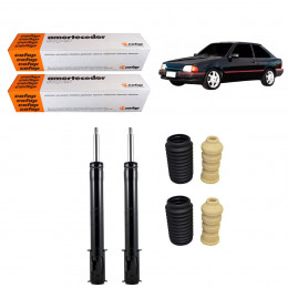 2 Amortecedores Traseiros Cofap + Kits Escort Xr3 1.8 84/92