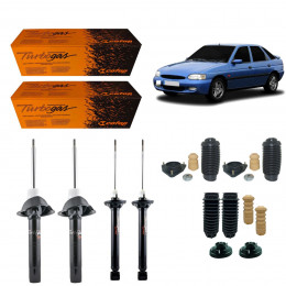 4 Amortecedores Cofap + Kits Ford Escort Zetec 1996/1998