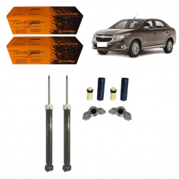 2 Amortecedores Traseiros Cofap + Kits Gm Cobalt 2011/