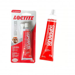 Silicone Alta Temperatura Junta Motor Loctite Red Superflex