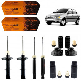 4 Amortecedores Cofap + Kits Fiat Palio 1996/2000