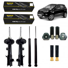 4 Amortecedores Monroe + Kits Ford New Ecosport 4x2 2012/