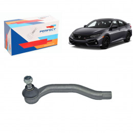 Terminal Direção Esquerdo Perfect Honda Civic 2016/ TDI0423