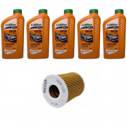 Kit Troca Óleo Lubrax 5w30 Fusion 2.3 Duratec 2006/2009