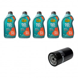 Kit Troca Óleo Bardahl 10w30 Accord 2.0 16v 2006