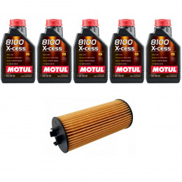 Kit Troca Óleo Motul 5w30 Mini Cooper Clubman 1.5 2015/