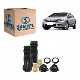 Kit Amortecedor Dianteiro Sampel Honda Civic 2012/2016 (Par) SK966