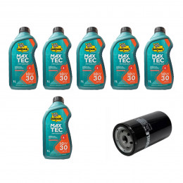 Kit Troca Óleo Bardahl 10W30 Grand Vitara 2.5 V6 1998/2003