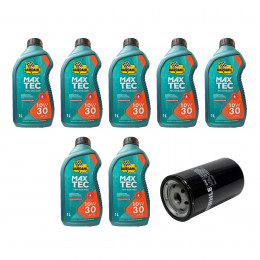 Kit Troca Óleo Bardahl 10W30 300C SRT8 6.1 16V 431CV 06/10
