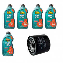 Kit Troca Óleo Bardahl 10W30 Grand Vitara 1.6 16V G1B6 93/03