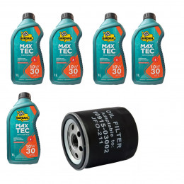 Kit Troca Óleo Bardahl 10W30 Camry 3.0 24V 1MZFE 2002/2006