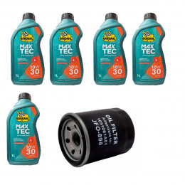 Kit Troca Óleo Bardahl 10W30 Suzuki Vitara 1.6 16V 1993/1998