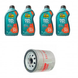 Kit Troca Óleo Bardahl 10W30 Suzuki Baleno 1.6 16V 95/00
