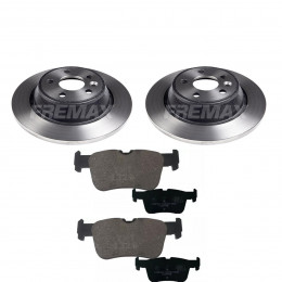 Kit Freio Traseiro Disco Pastilha Fusion 2.5 Flex 2013/2015