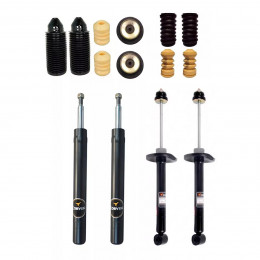 4 Amortecedores Corven + Kits Vw Saveiro 1998/2001