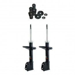 2 Amortecedores Dianteiros Cofap + Kits Sampel Renault Clio 1.0 2012/