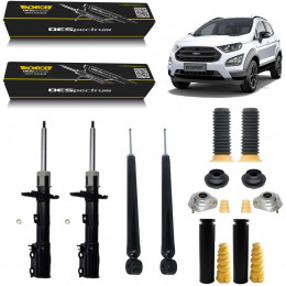 4 Amortecedores Monroe + Kits Ford New Ecosport 4x4 2012/