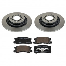 Kit Freio Traseiro Disco Pastilha Asx 2.0 16V 2013/2017 Outlander 2.0 16V 2013/2018