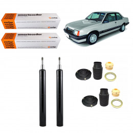 2 Amortecedores Dianteiros Cofap + Kits Gm Monza Manual 1983/1990