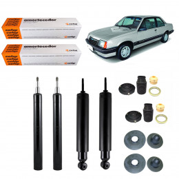 4 Amortecedores Cofap + Kits Gm Monza Manual 1983/1990