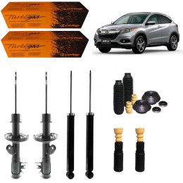 4 Amortecedores Cofap + Kits Sampel Honda Hrv 2016/2021