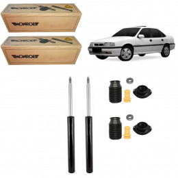 2 Amortecedores Dianteiros Monroe + Kits Gm Vectra 2.0 8v 1993/1996
