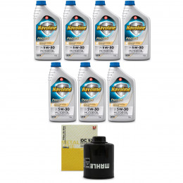 Kit Troca Óleo Havoline 5w30 Ford Ranger 2.5 8V Duratec Gasolina 1998/2003