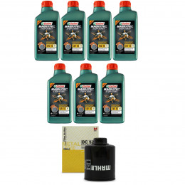 Kit Troca Óleo Castrol 5w30 Ford Ranger 2.5 8V Duratec Gasolina 1998/2003