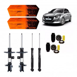 4 Amortecedores Cofap + Kits Peugeot 208 2020/